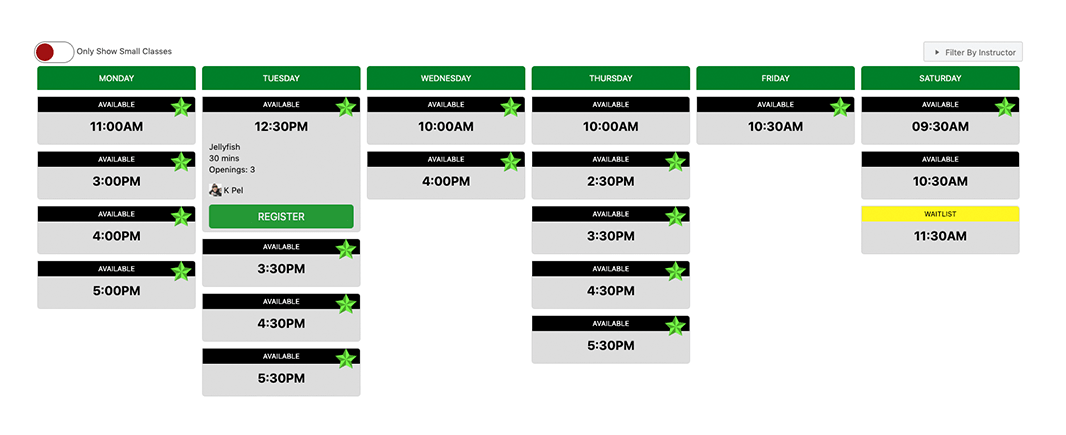 action rabbit calendar example 1