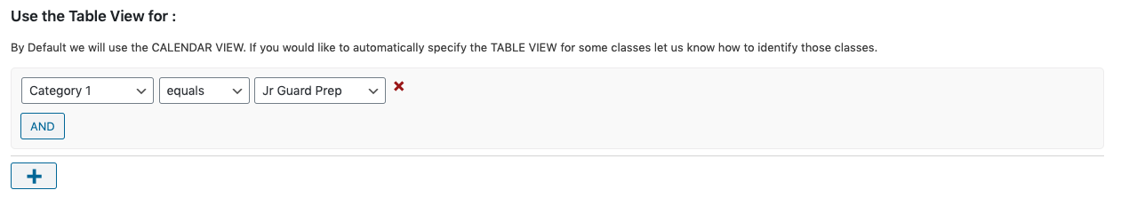 table view logic